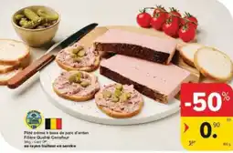 Carrefour Market Pâté crème à base de porc d'antan aanbieding