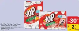 Carrefour Market Tub's ou Panier de Yoplait Mini Yop, P'tit Yop, Petits Filous aanbieding