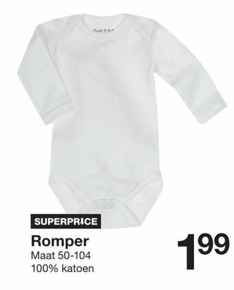 Zeeman Romper aanbieding