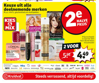 Kruidvat Keuze uit alle deelnemende merken aanbieding