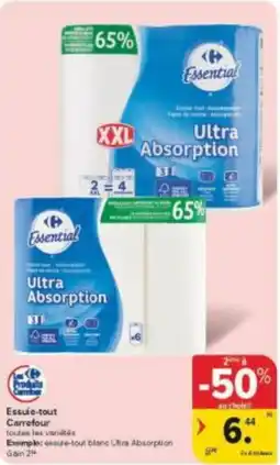 Carrefour Market Essuie-tout Carrefour aanbieding