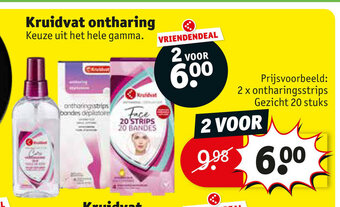 Kruidvat Ontharing aanbieding