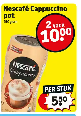 Nescafe Cappuccino pot 250 gram
