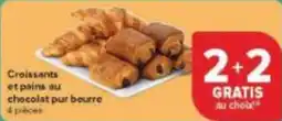 Carrefour Market Croissants et pains au chocolat pur beurre aanbieding