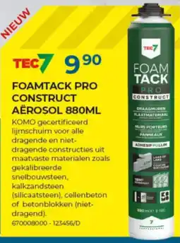 Meno Pro Foamtack Pro Construct Aerosol aanbieding