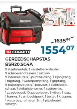 Meno Pro Facom Gereedschapstas BSR20.SG4A aanbieding