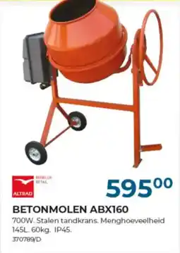 Meno Pro Altrad Betonmolen ABX160 aanbieding