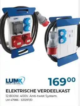 Meno Pro Lumx Elektrische Verdeelkast aanbieding