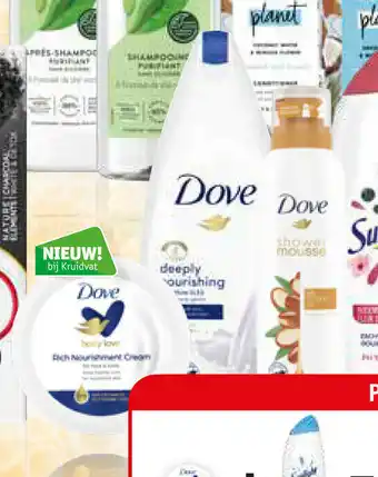 Kruidvat Dove shower mouse aanbieding