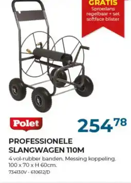 Meno Pro Polet Professionele slangwagen 110 m aanbieding
