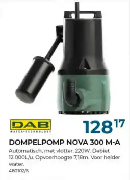 Meno Pro Dompelpomp Nova 300 M-A aanbieding