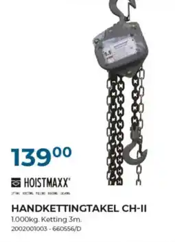 Meno Pro Hoistmaxx Handkettingtakel CH-II aanbieding