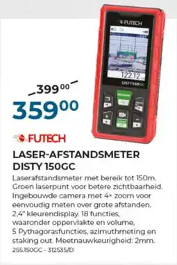 Meno Pro Futech Laser Afstandsmeter Disty 150GC aanbieding