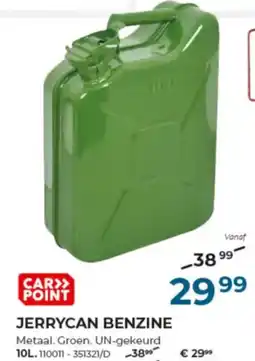Meno Pro Car Point Jerrycan Benzine aanbieding