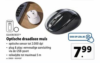 Lidl Optische draadloze muis aanbieding