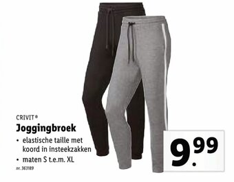 Lidl Joggingbroek aanbieding