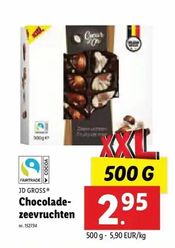 Chocolade-zeevruchten 500g