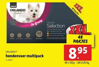 Hondenvoer multipack
