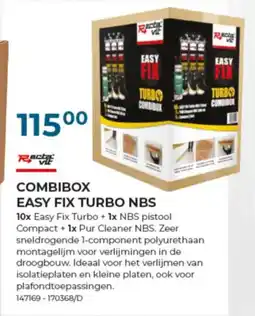 Meno Pro Combibox Easy Fix Turbo NBS aanbieding