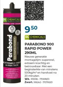 Meno Pro DL Chemicals Parabond 900 Rapid Power aanbieding