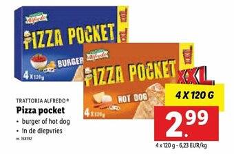 Lidl Pizza pocket aanbieding