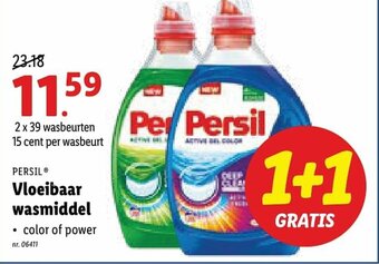 Lidl Vloeibaar wasmiddel aanbieding