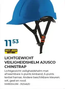 Meno Pro Safety Jogger Safety Shoes Lichtgewicht Veiligheidshelm Ajusco Chinstrap aanbieding