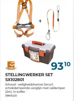 Meno Pro Securx Stellingwerker Set SX102801 aanbieding
