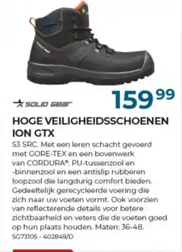 Meno Pro Hoge Veiligheidsschoenen Ion GTX aanbieding