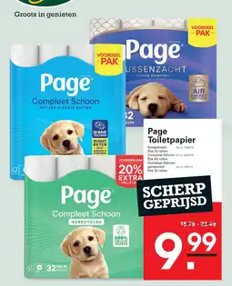 Sligro Page Toiletpapier aanbieding