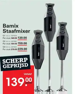 Sligro Bamix Staafmixer aanbieding