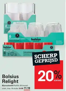 Sligro Bolsius Relight aanbieding