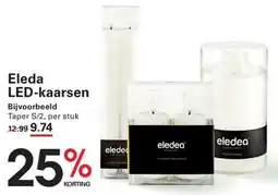 Sligro Eleda LED-kaarsen aanbieding