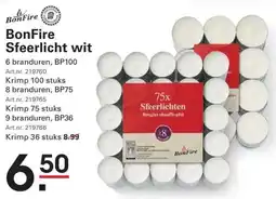 Sligro BonFire Sfeerlicht wit aanbieding