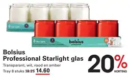 Sligro Bolsius Professional Starlight Glas aanbieding