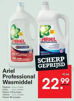 Sligro Ariel Professional Wasmiddel aanbieding