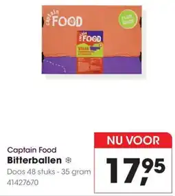 Hanos Captain Food Bitterballen aanbieding