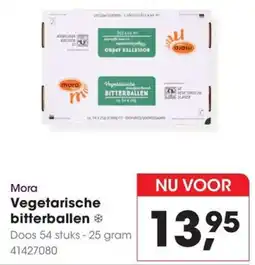 Hanos Mora Vegetarische bitterballen * aanbieding