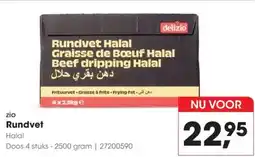 Hanos Zio Rundvet Halal aanbieding