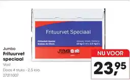 Hanos Jumbo Frituurvet Speciaal aanbieding