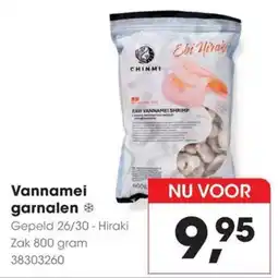 Hanos Vannamei Garnalen aanbieding