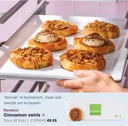 Hanos Panesco Cinnamon Swirls aanbieding