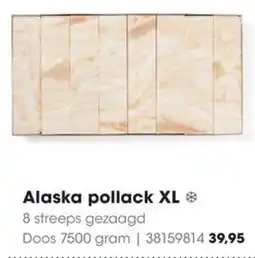 Hanos Alaska pollack XL aanbieding