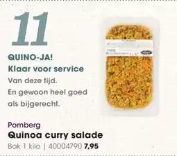 Hanos Pomberg Quinoa Curry Salade aanbieding
