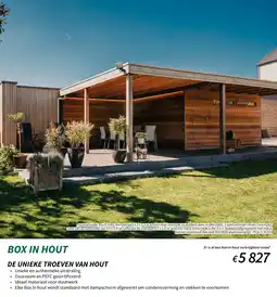 Horta Box in Hout aanbieding