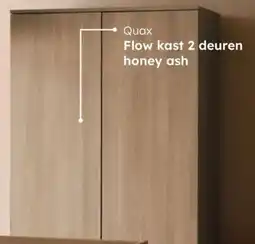 Multi bazar Quax Flow kast 2 deuren honey ash aanbieding