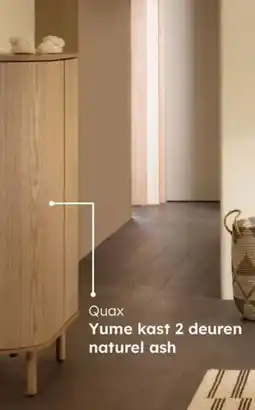 Multi bazar Quax Yume kast 2 deuren naturel ash aanbieding