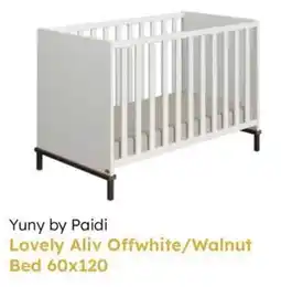 Multi bazar Yuny by Paidi Lovely Aliv Offwhite / Walnut Bed aanbieding