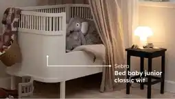 Multi bazar Sebra Bed baby junior classic wit aanbieding