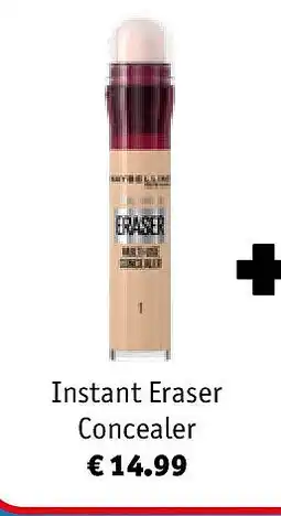 Kruidvat Instant Eraser Concealer aanbieding